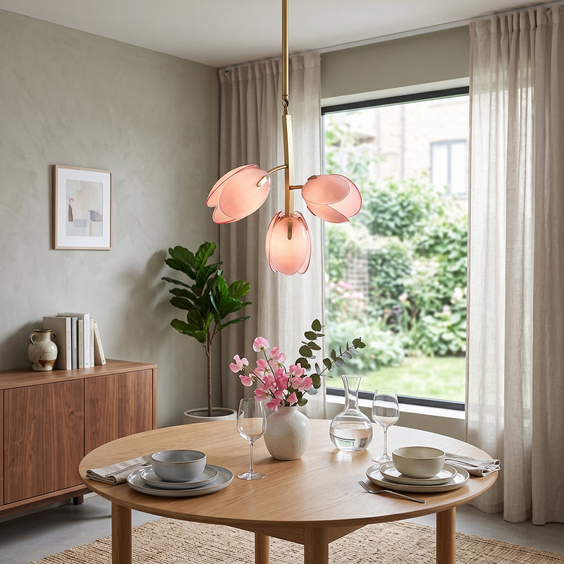 Tulip Vine Branch Chandelier
