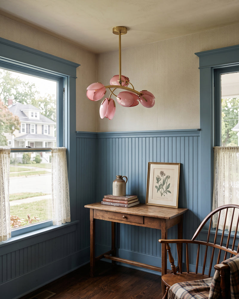 Tulip Vine Branch Chandelier