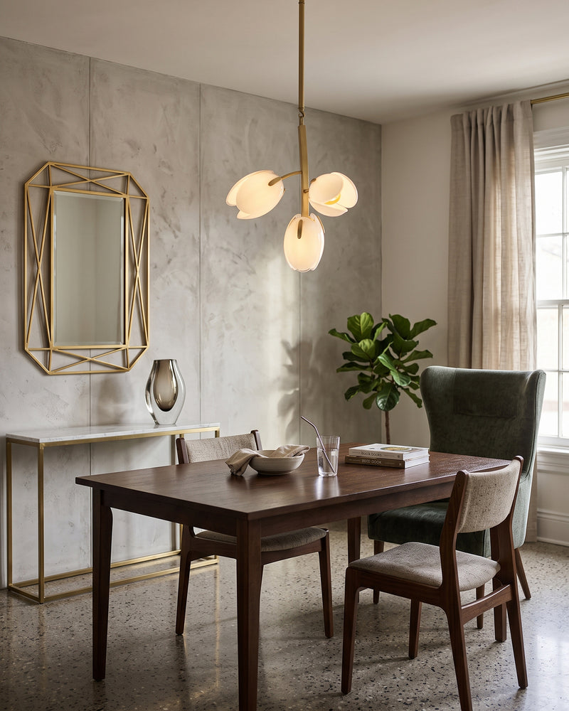 Tulip Vine Branch Chandelier