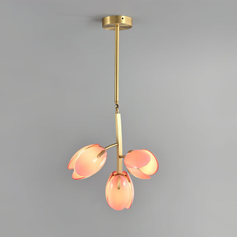 Tulip Vine Branch Chandelier