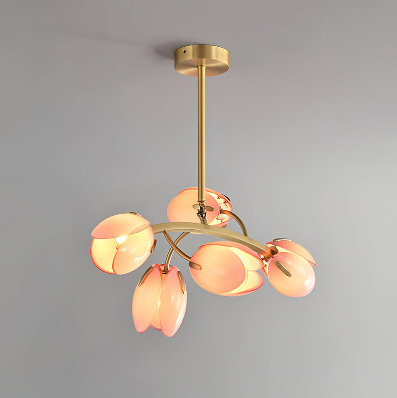 Tulip Vine Branch Chandelier