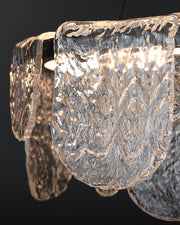 Valerius Scalloped Glass Chandelier – detail 20
