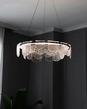 Valerius Scalloped Glass Chandelier – detail 15