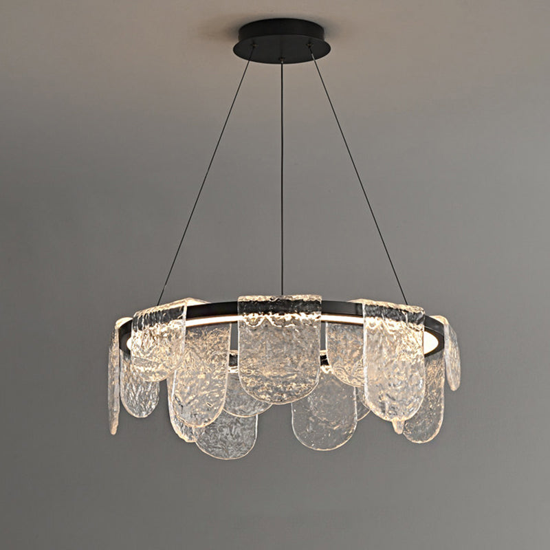 Valerius Scalloped Glass Chandelier – detail 19