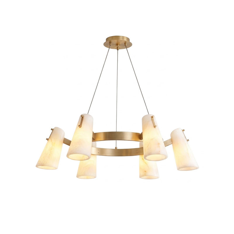 Ezra Organic Glass Pendelleuchte