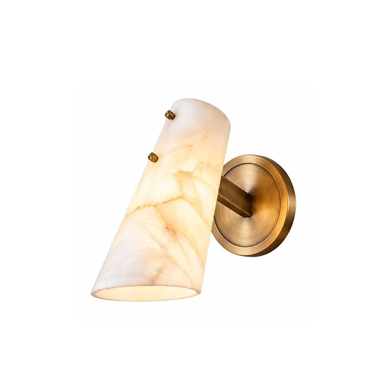 Valette Alabaster Wall Sconce