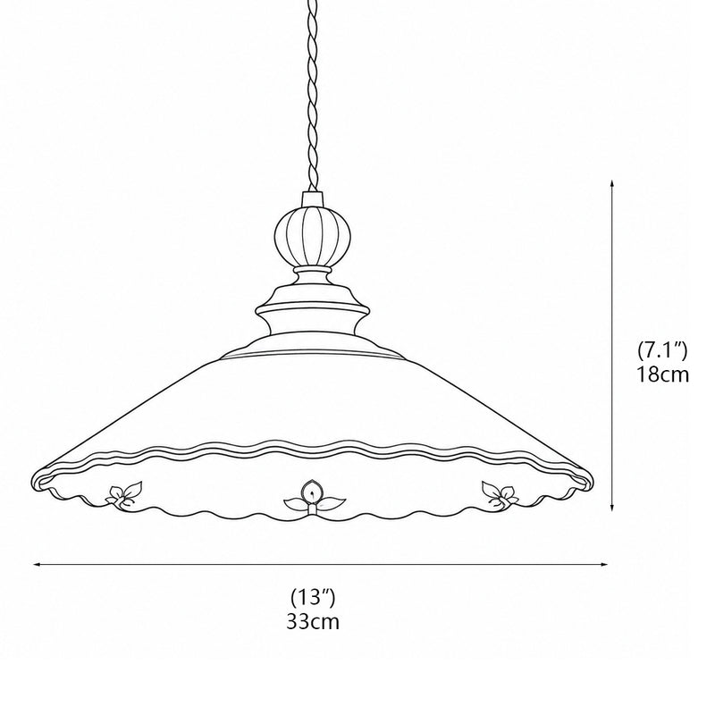 Valois Ceramic Pendant Lamp