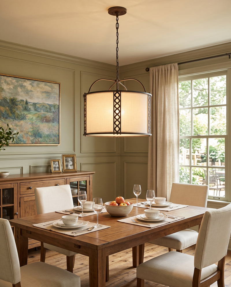 Vanderbilt Drum Pendant Lamp
