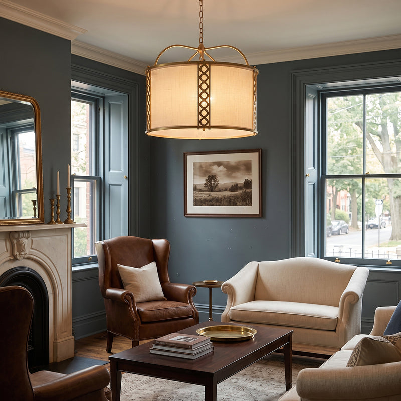 Vanderbilt Drum Pendant Lamp