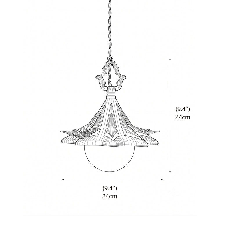 Vanessa Glass Pendant Lamp