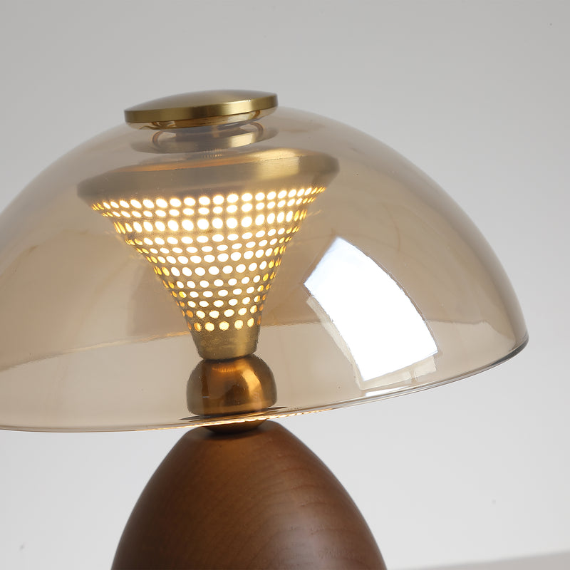 Velmora Wood Table Lamp