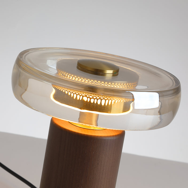 Velmora Wood Table Lamp
