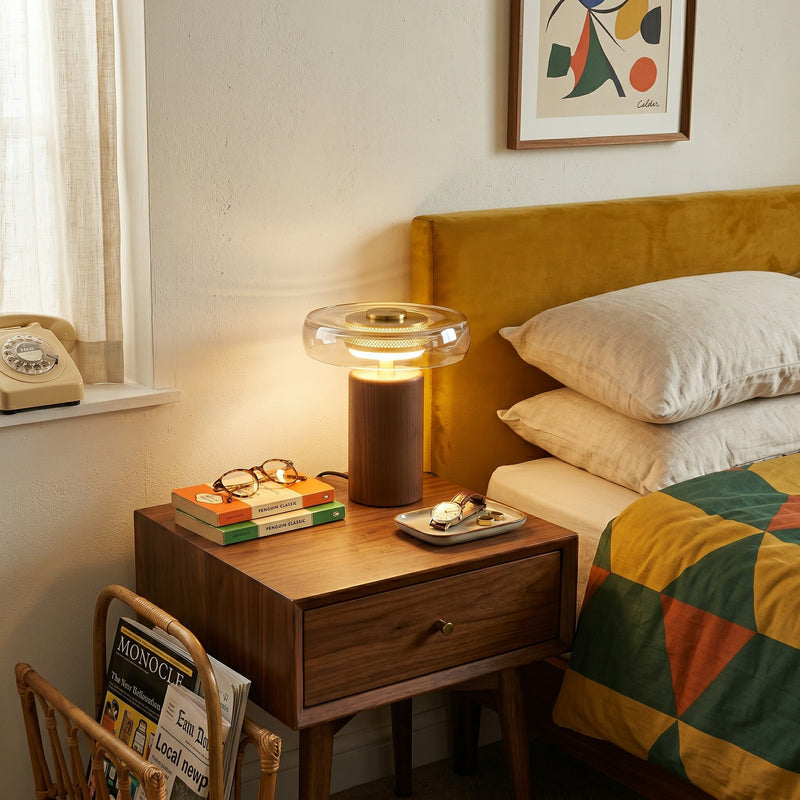 Velmora Wood Table Lamp
