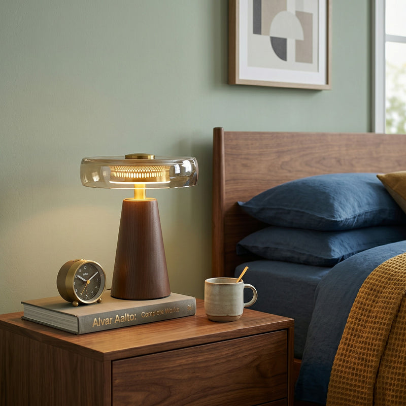 Velmora Wood Table Lamp