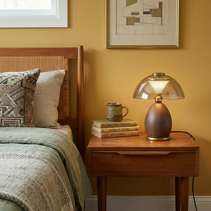 Velmora Wood Table Lamp