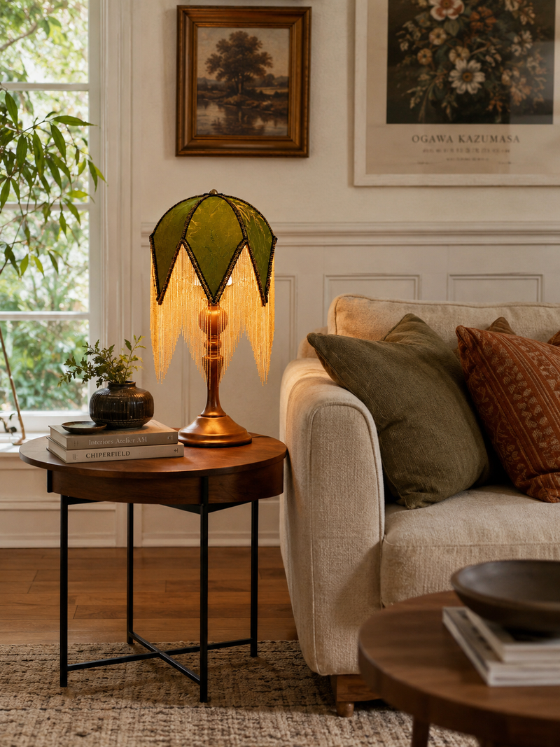 Verdelisse Fringe Table Lamp