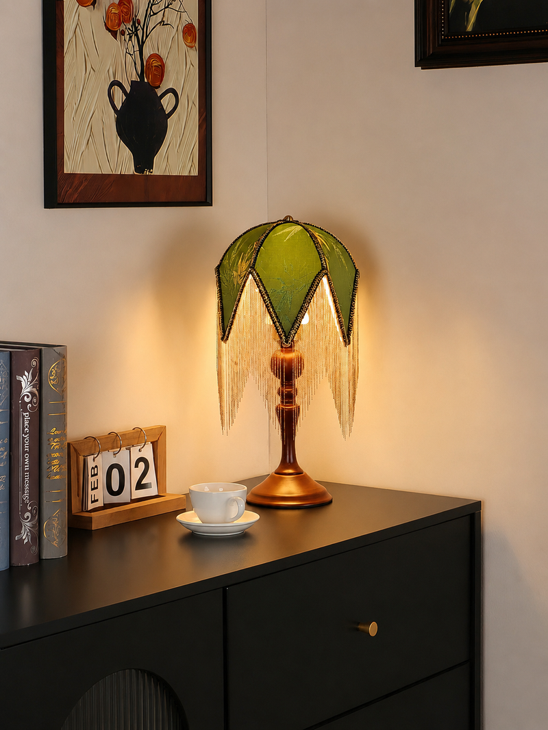Verdelisse Fringe Table Lamp