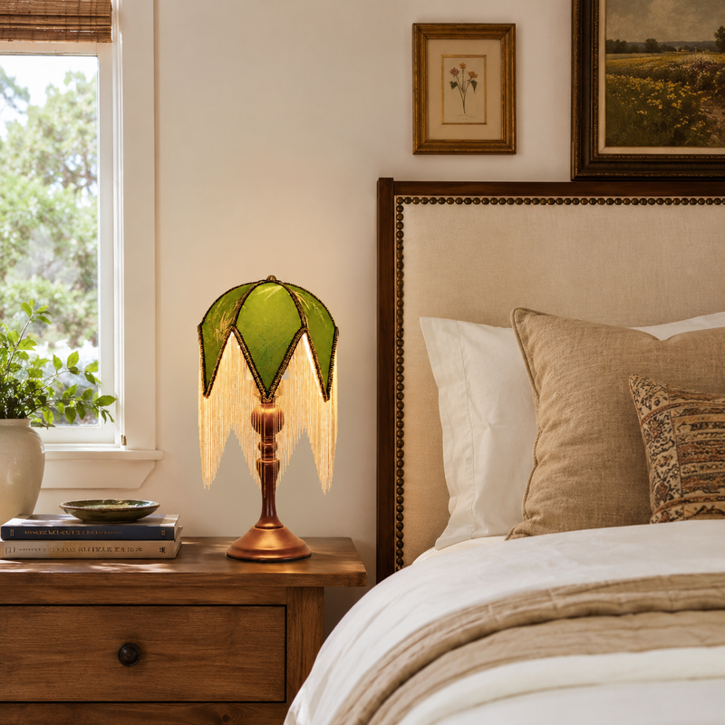 Verdelisse Fringe Table Lamp