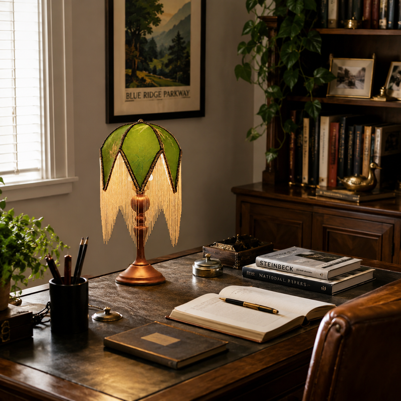 Verdelisse Fringe Table Lamp