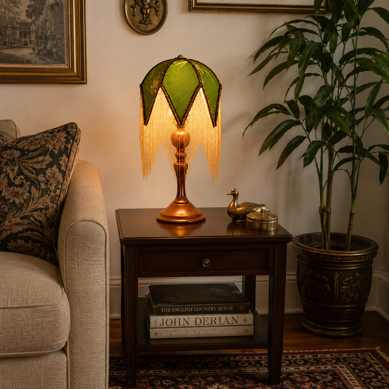 Verdelisse Fringe Table Lamp
