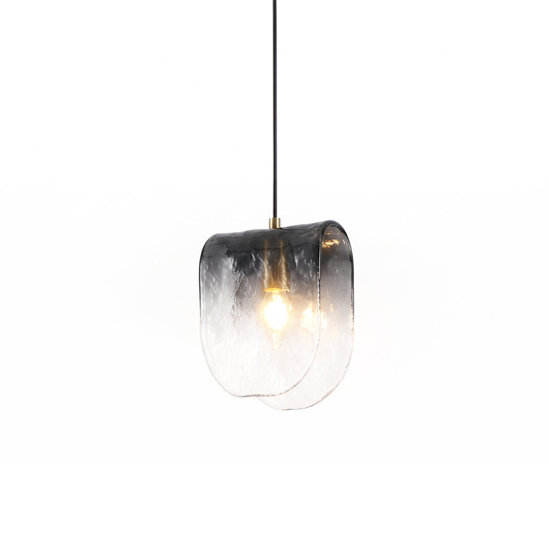 Vespera Smoky Glass Pendant Lamp