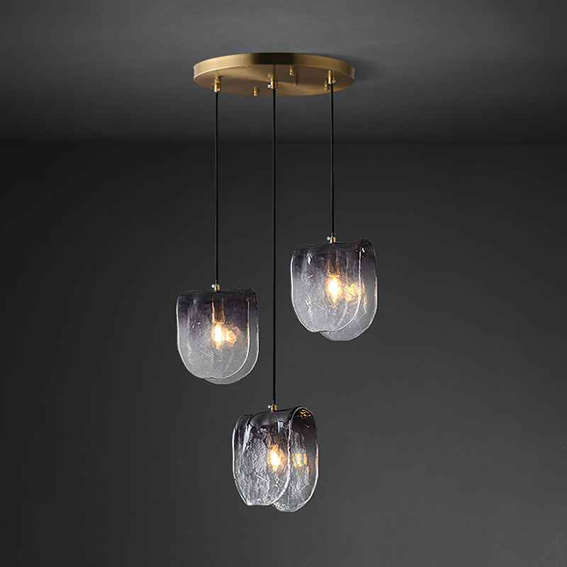Vespera Smoky Glass Pendant Lamp