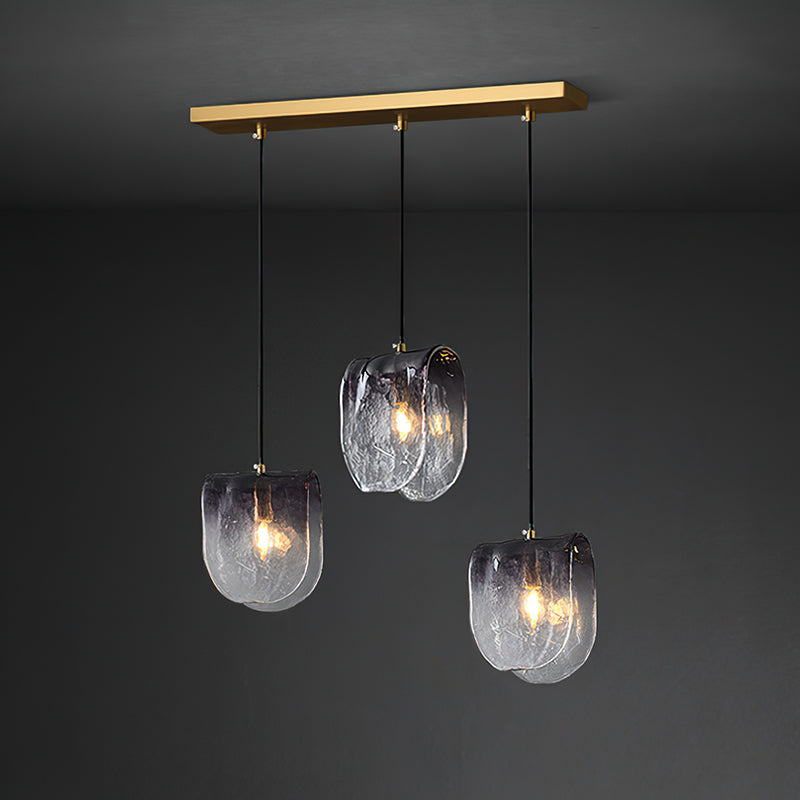 Vespera Smoky Glass Pendant Lamp