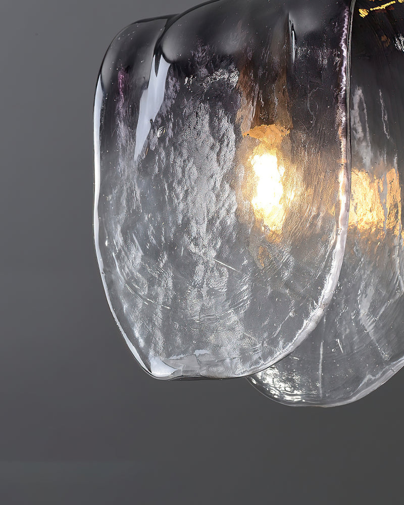Vespera Smoky Glass Pendant Lamp