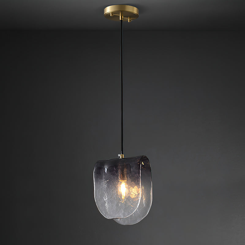Vespera Smoky Glass Pendant Lamp