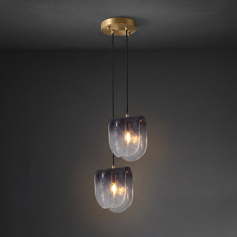 Vespera Smoky Glass Pendant Lamp