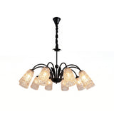 Vintage Facet Arch Chandelier