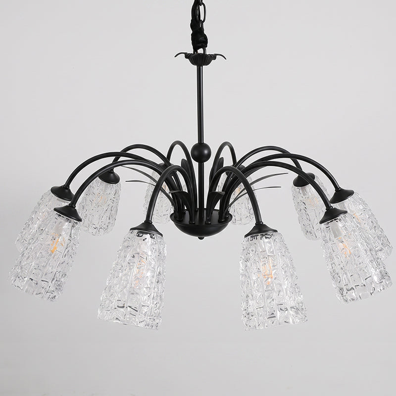 Vintage Facet Arch Chandelier