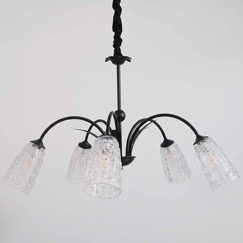 Vintage Facet Arch Chandelier