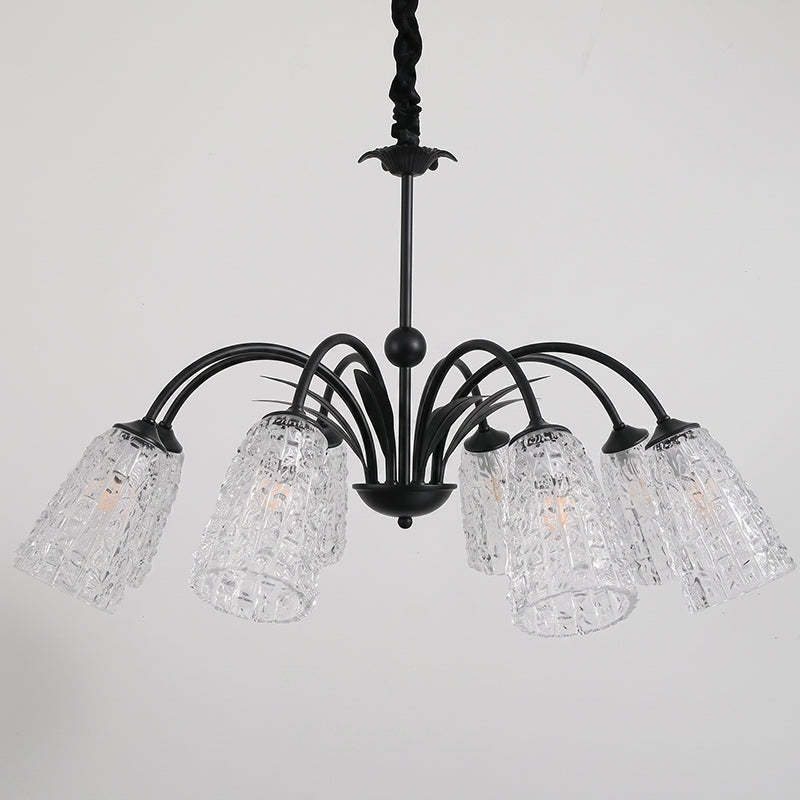 Vintage Facet Arch Chandelier