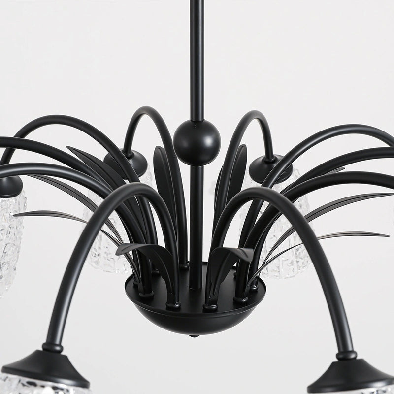 Vintage Facet Arch Chandelier