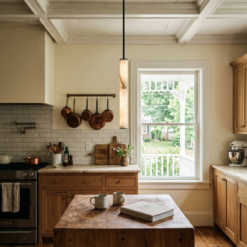 Vireo Alabaster Pendant Lamp