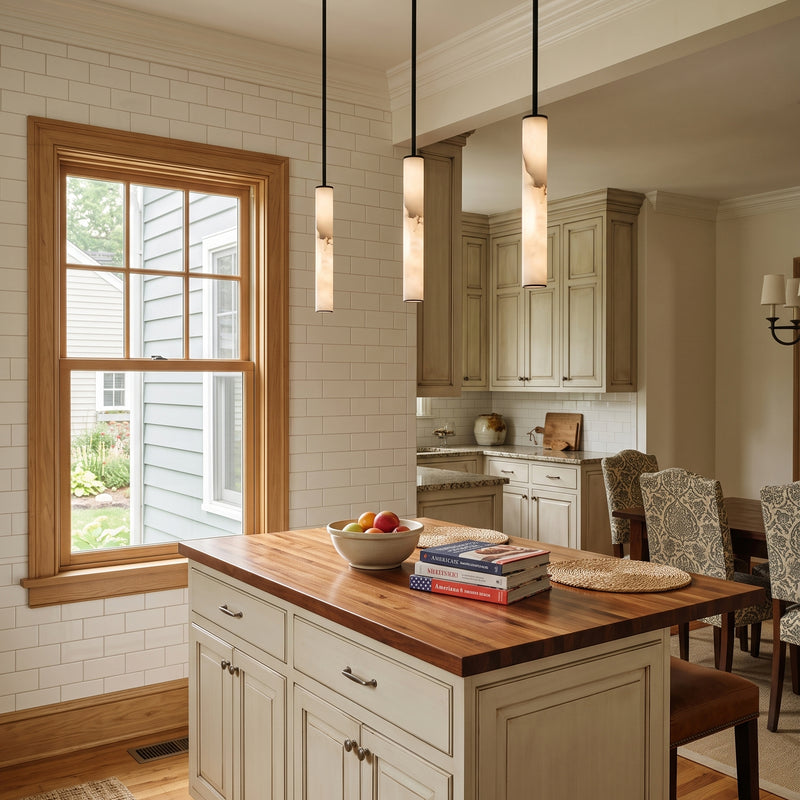 Vireo Alabaster Pendant Lamp
