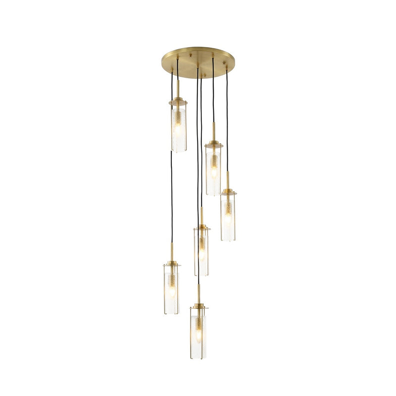 Ezra Organic Glass Pendelleuchte