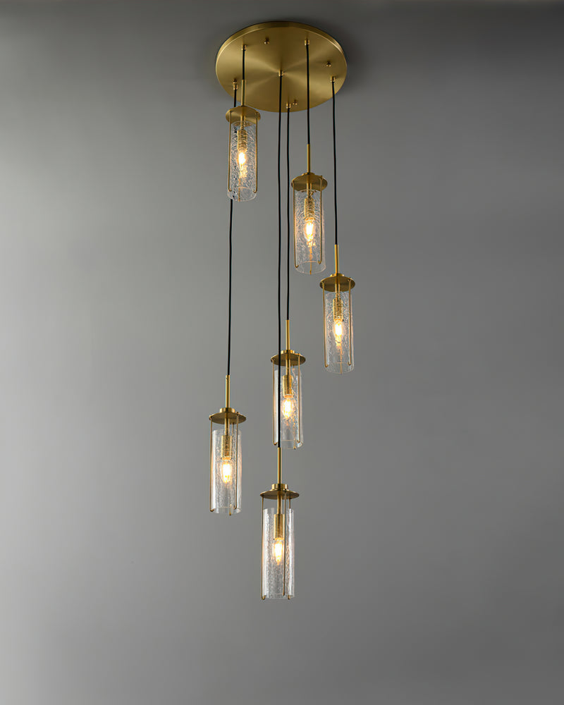 Ezra Organic Glass Pendelleuchte