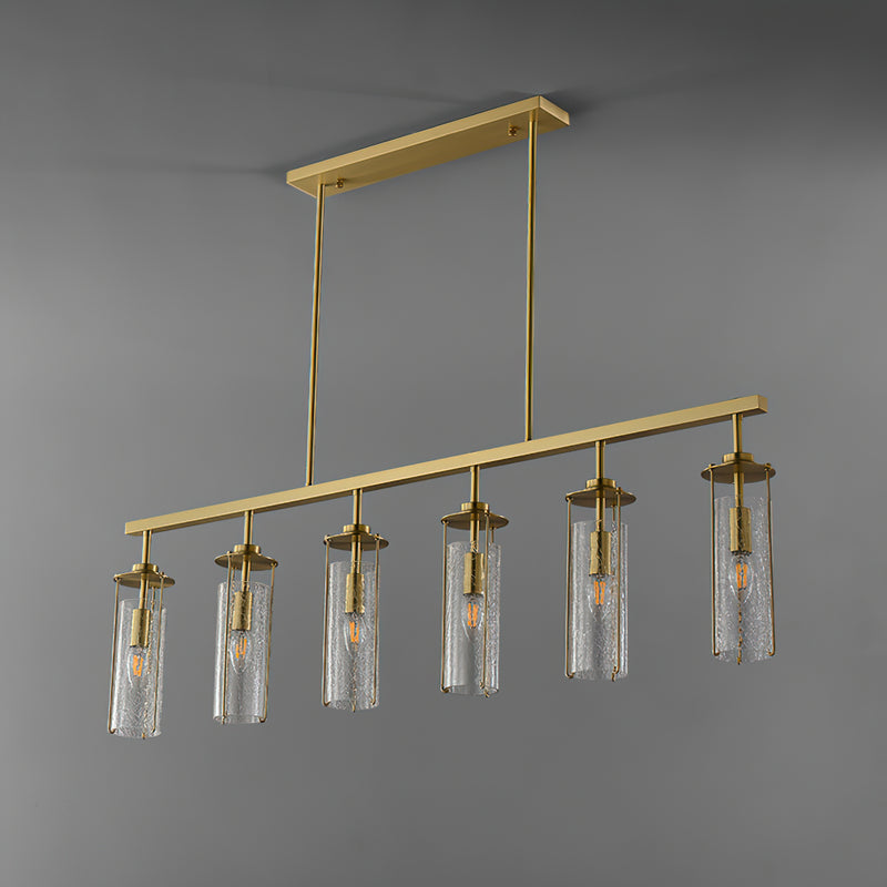 Waverly Linear Glass Chandelier