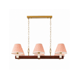 Waverly Plaid Beam Chandelier