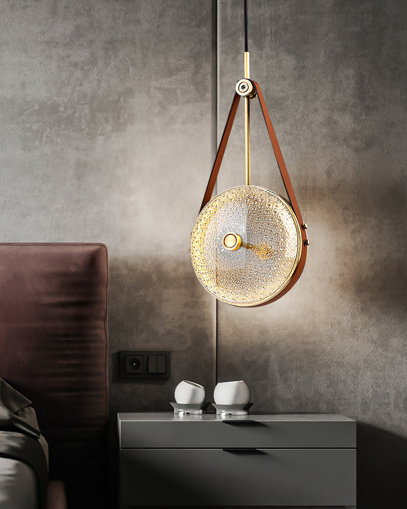 Ezra Organic Glass Pendelleuchte