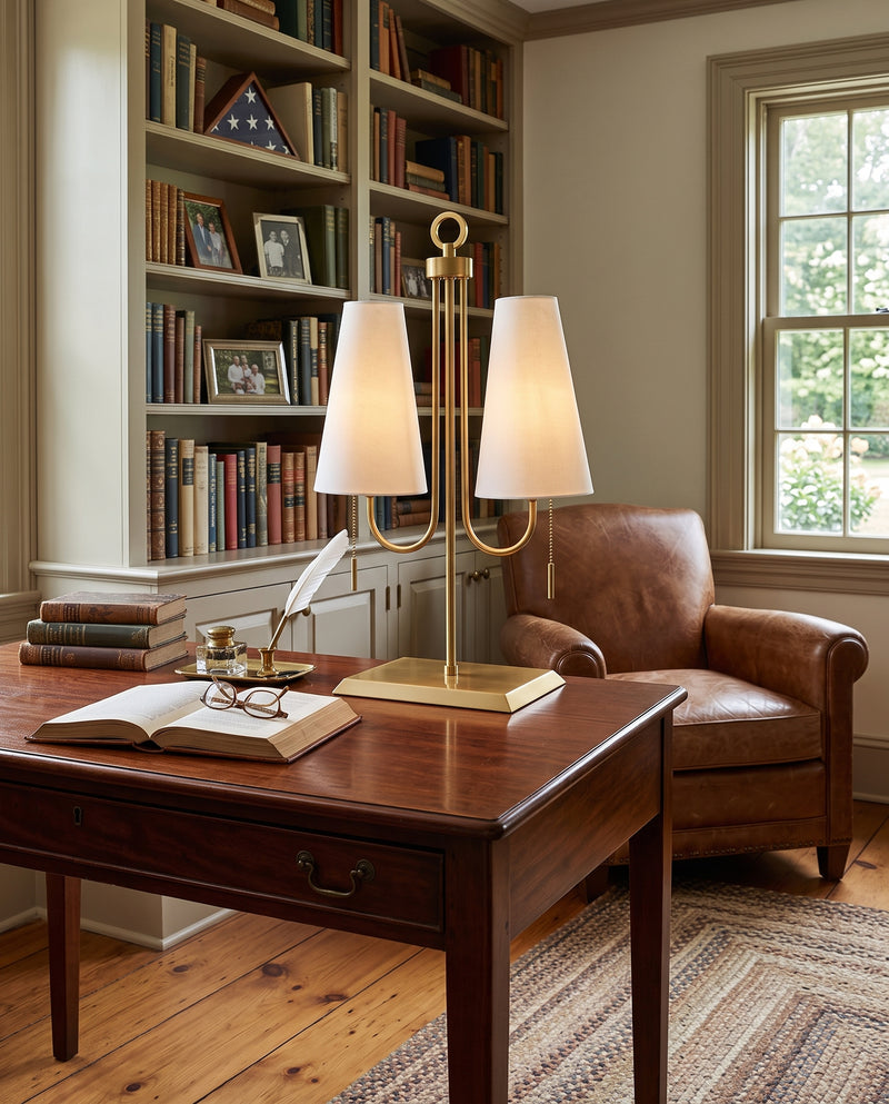 Wilkes Two Light Table Lamp