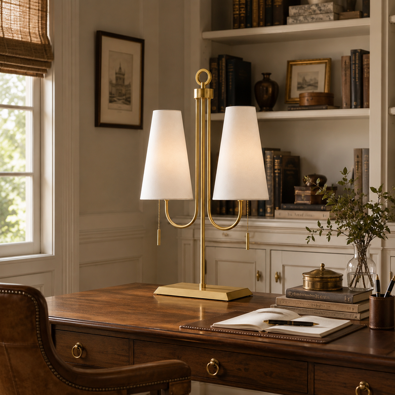 Wilkes Two Light Table Lamp
