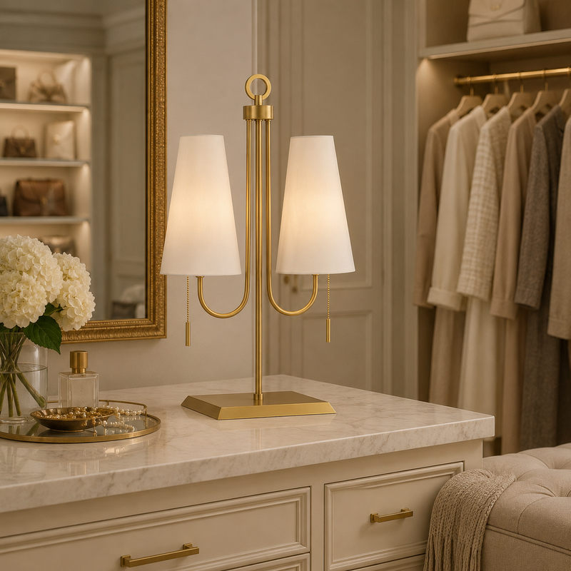 Wilkes Two Light Table Lamp