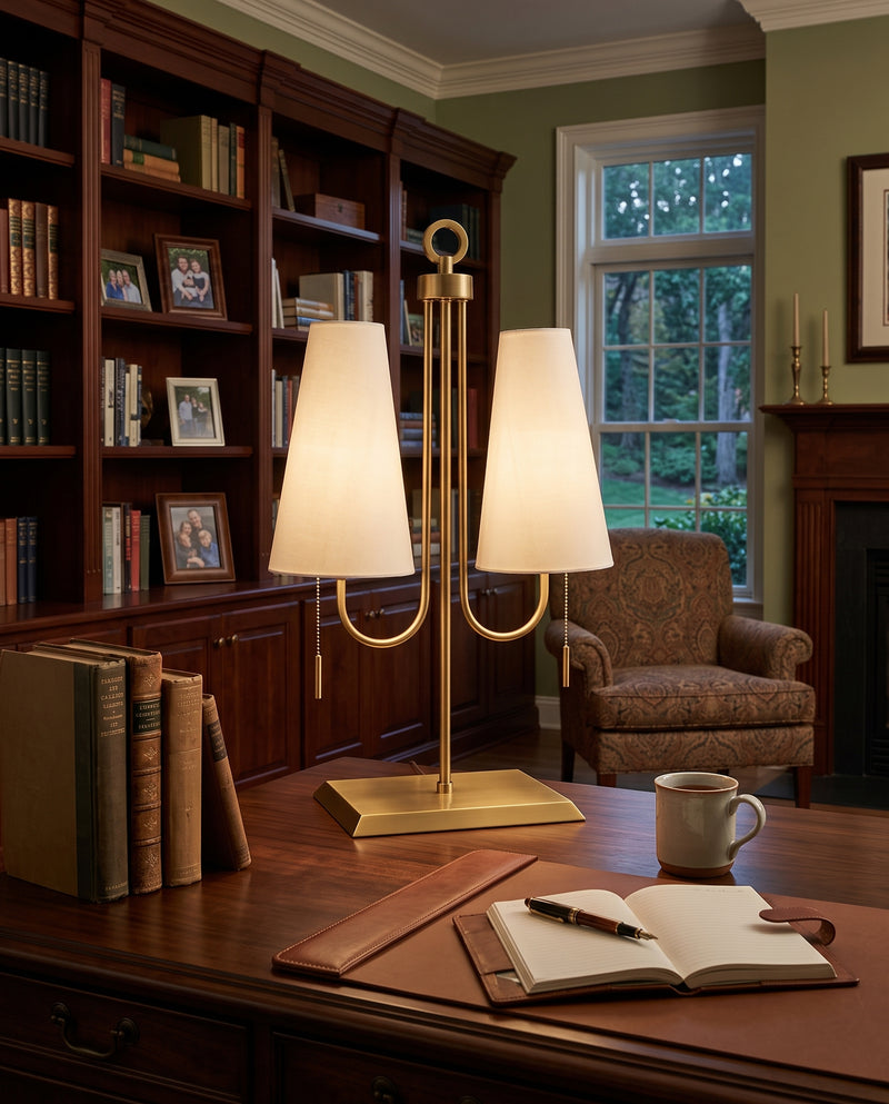 Wilkes Two Light Table Lamp