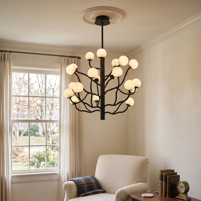 Willow Alabaster Chandelier