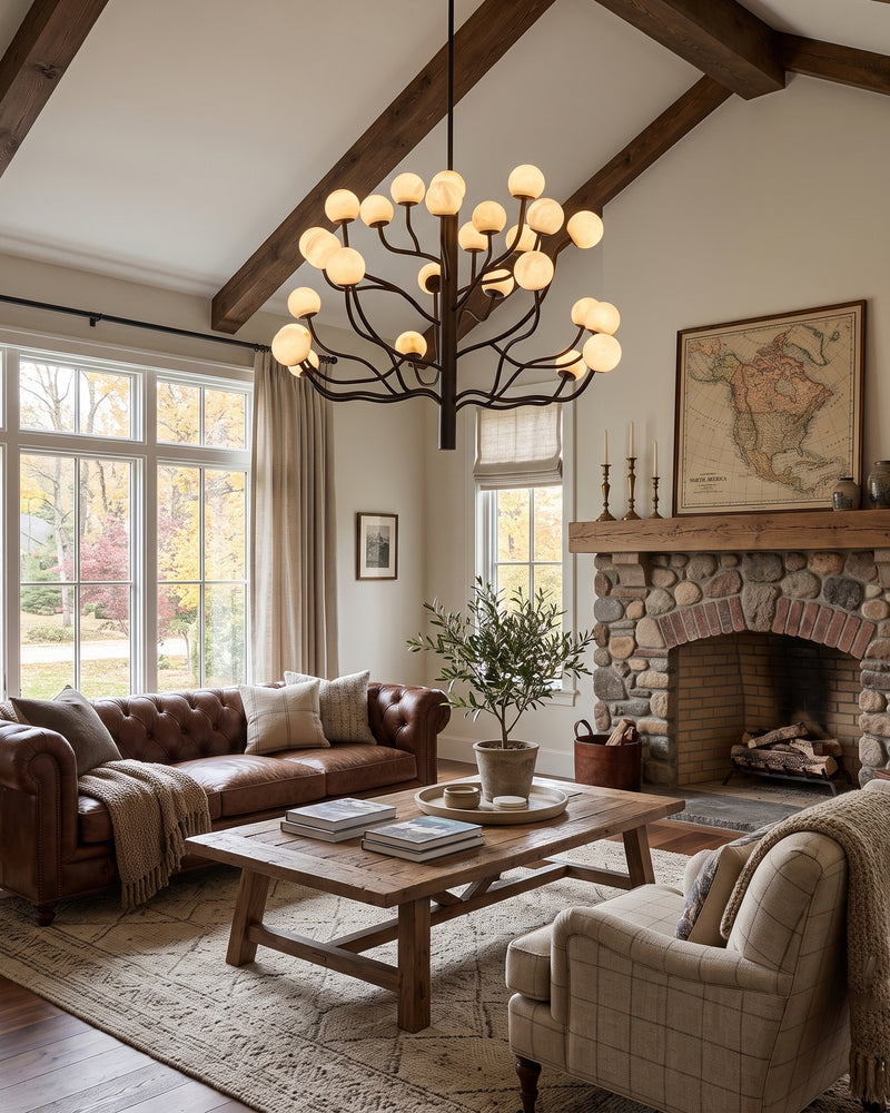 Willow Alabaster Chandelier