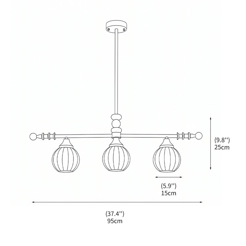 Windsor Linear Chandelier