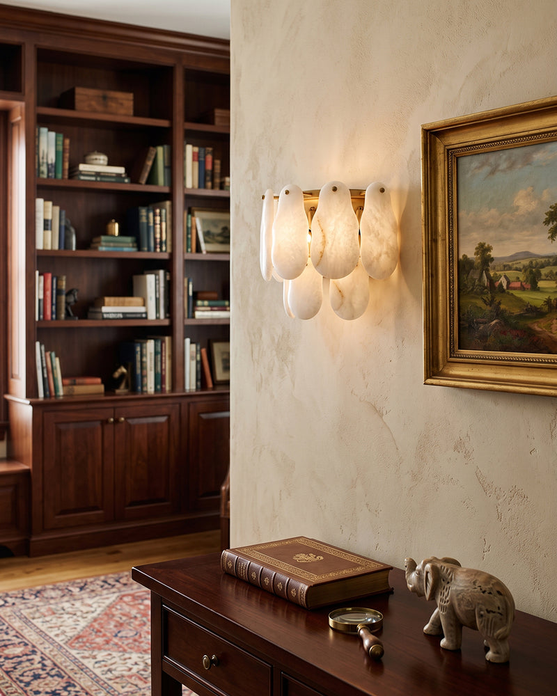 Yagla Alabaster Wall Sconce